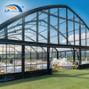 مرجانات Orangery الفاخرة - الأناقة الرجعية تلبي مساحة الحدث في الهواء الطلق الحديثة