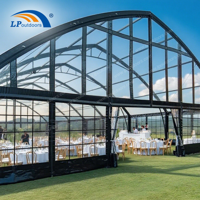 مرجانات Orangery الفاخرة - الأناقة الرجعية تلبي مساحة الحدث في الهواء الطلق الحديثة