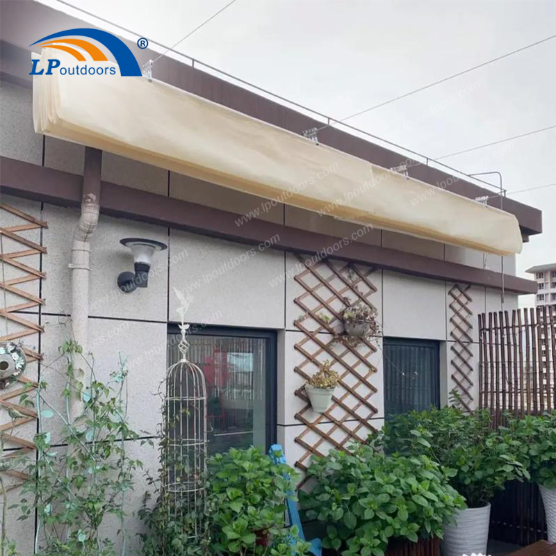 HDPE العريشة القابلة للسحب كما شمس حديقتك ملجأ