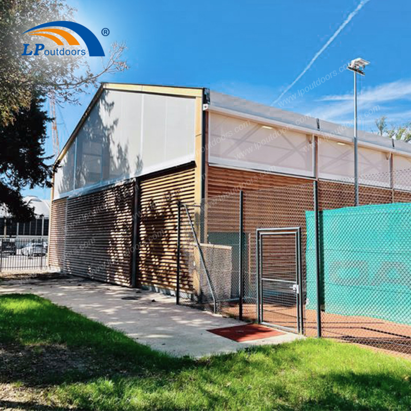 ساحات التنس الداخلية الاحترافية | هياكل قماشية عالية الأداء