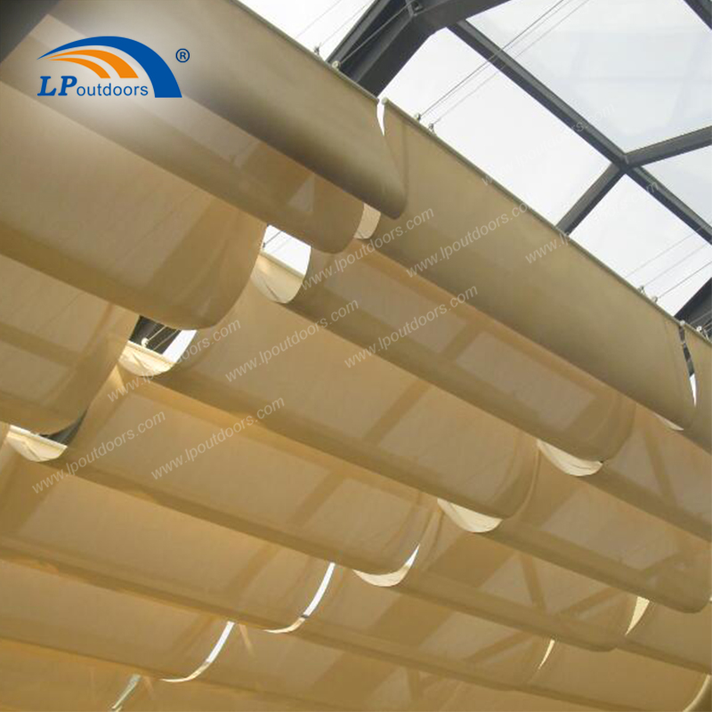 عريشة الغلاف القابلة للسحب من HDPE الآمنة الحديثة لمناطق لعب الأطفال