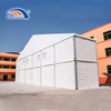 30 مترًا على جانب تم رفع الجانب الذي تم رفعه إلى جانب Warehouse Tent من السهل على الشوكة الشوكية تدخل وتخرج