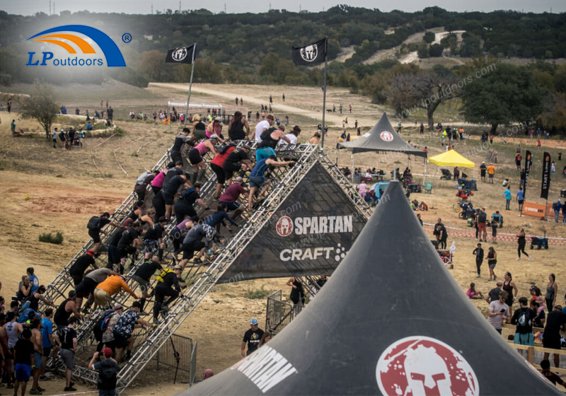 حلول خيمة تعافي الرياضيين والطبية من Spartan Race لأحداث التعرف الضوئي على الحروف