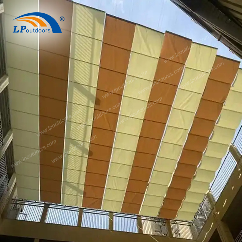 عريشة الغلاف القابلة للسحب من HDPE الآمنة الحديثة لمناطق لعب الأطفال