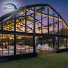 مرجانات Orangery الفاخرة - الأناقة الرجعية تلبي مساحة الحدث في الهواء الطلق الحديثة